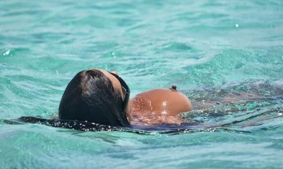 Water titties sexy nipples and water