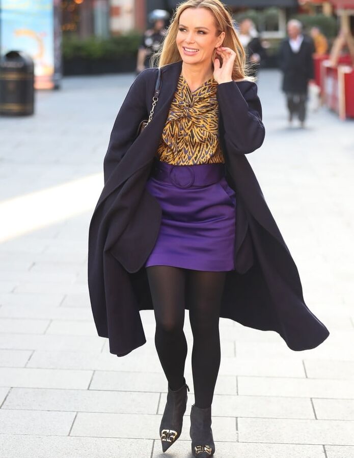 Amanda Holden - UK C-List TV Presenter in Tights