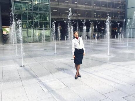 Famous ex-British Airways Stewardess - Laura Laine