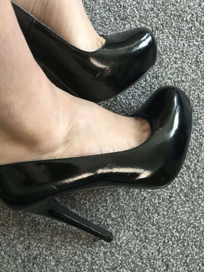 Sexy Milf, High Heels, Stocking Fotoshooting