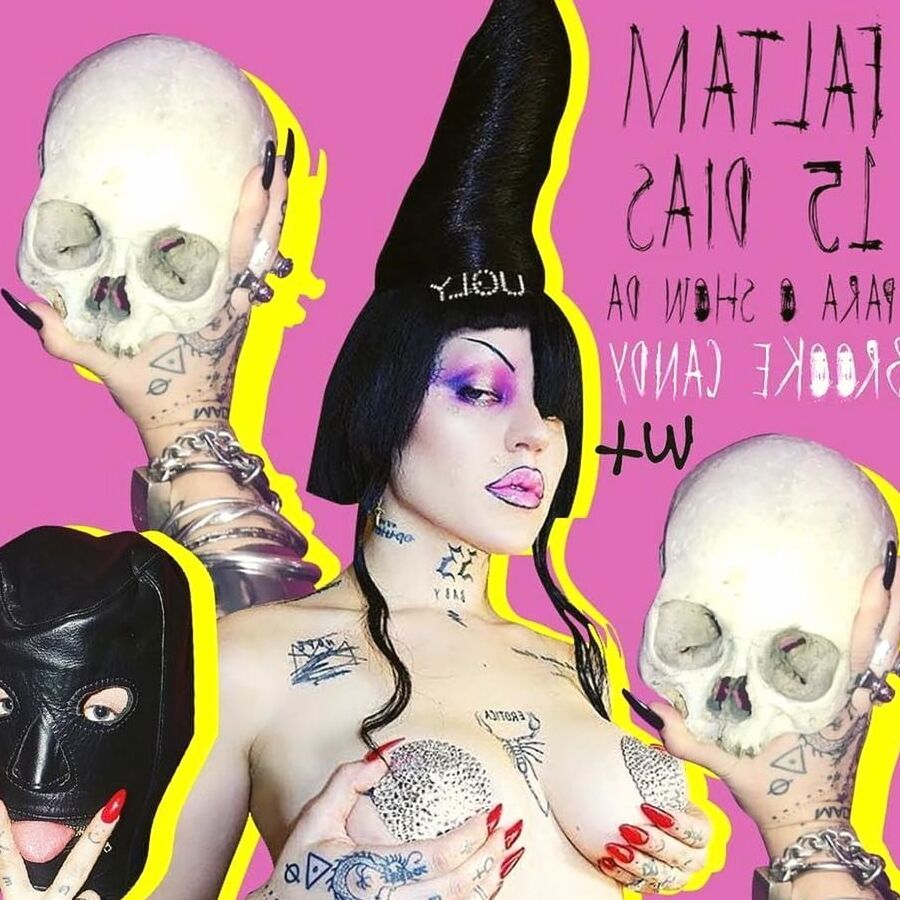 Brooke Candy tatoo boobs