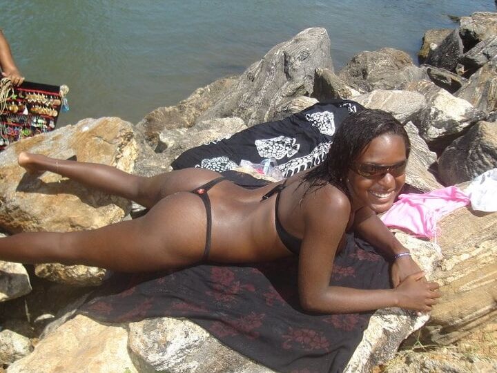 All types of women in the beach .