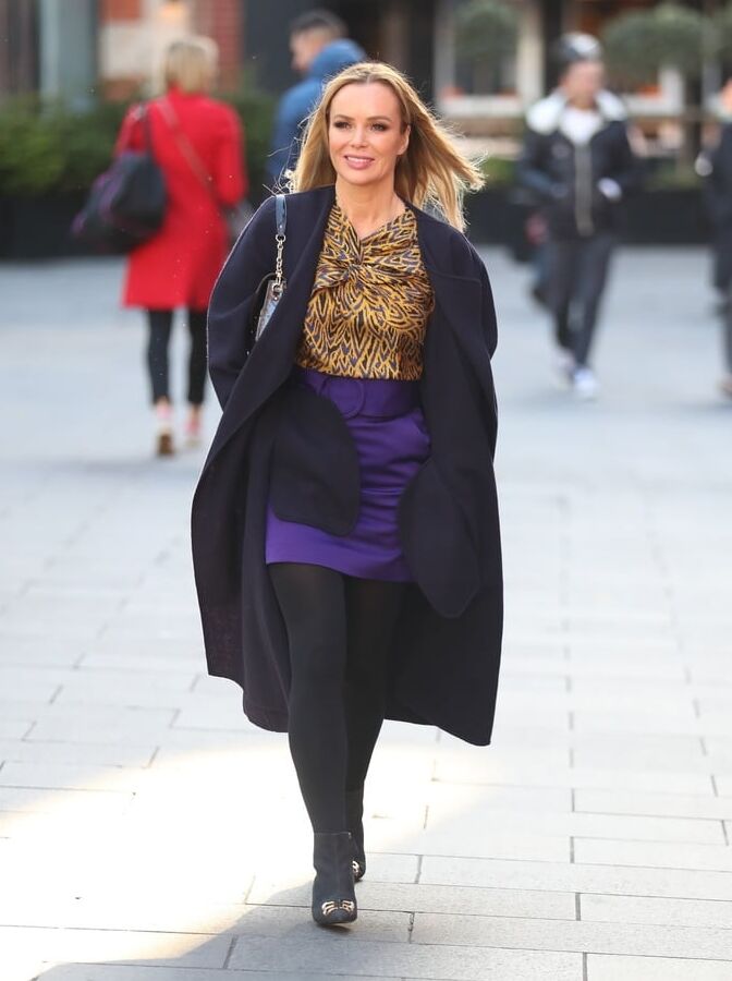 Amanda Holden - UK C-List TV Presenter in Tights