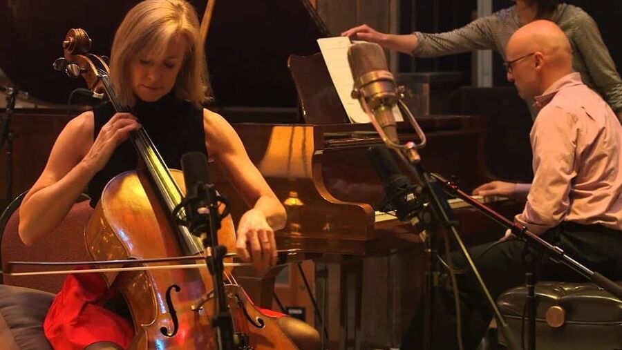 Hard-on in concert hall