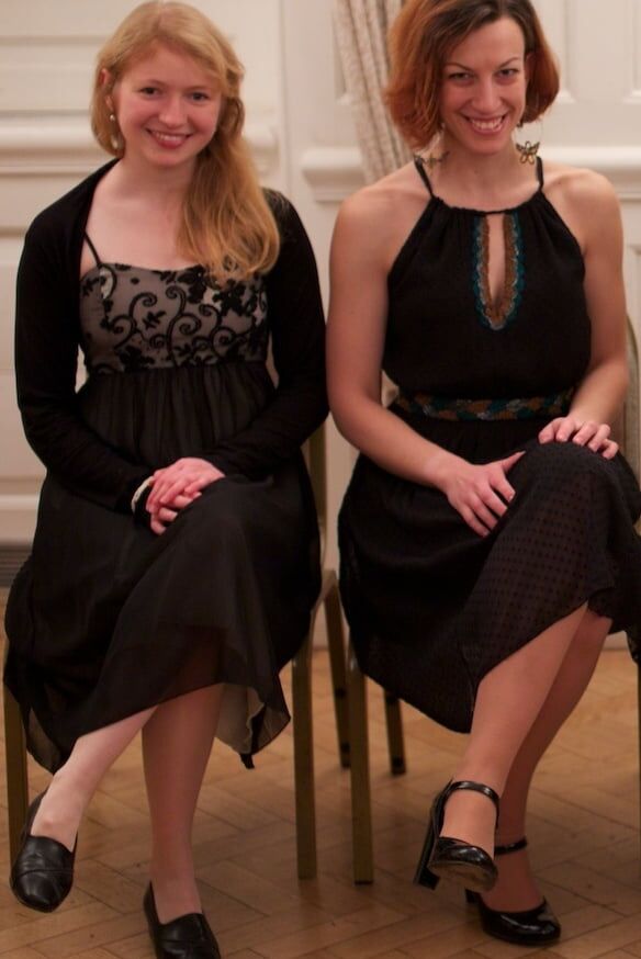 Boat Club Posh Girls in Pantyhose