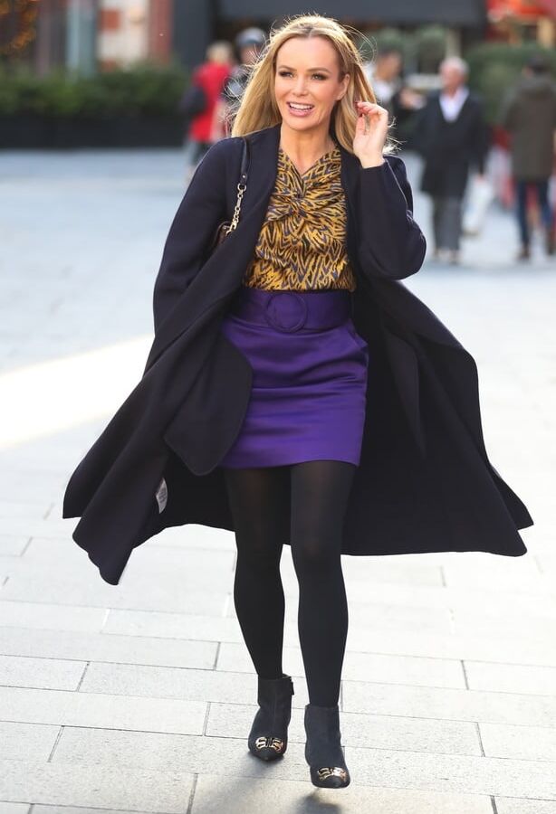 Amanda Holden - UK C-List TV Presenter in Tights