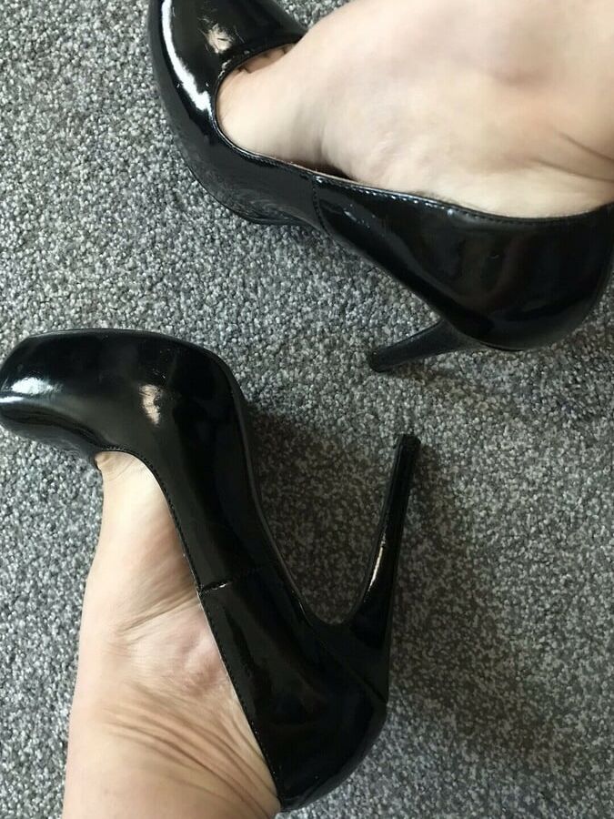 Sexy Milf, High Heels, Stocking Fotoshooting