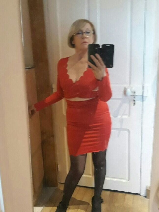 Getting told off by gorgeous gran