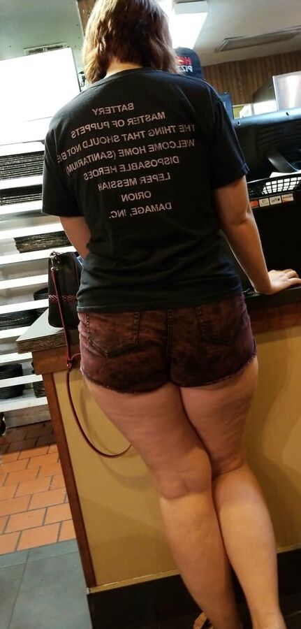Sexy Chubby Girl Big Legs