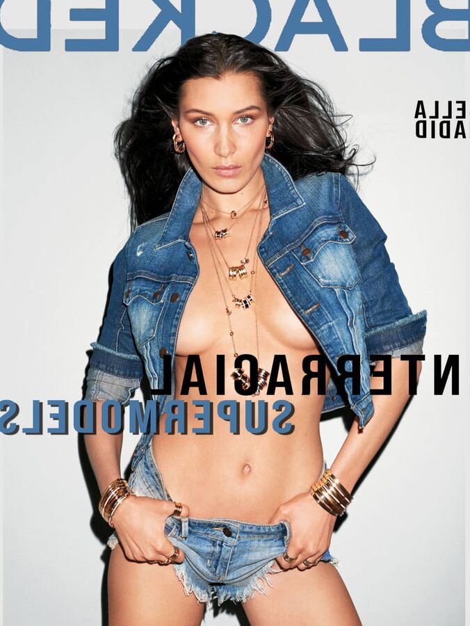 Bella Hadid BLACKED