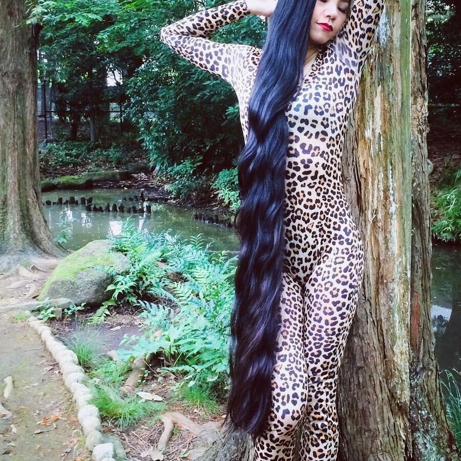 Asian Very Long Hair Girl