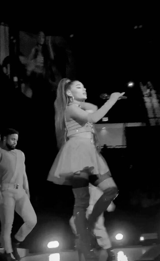 Ariana Grande White Boots (Sweetener World Tour)
