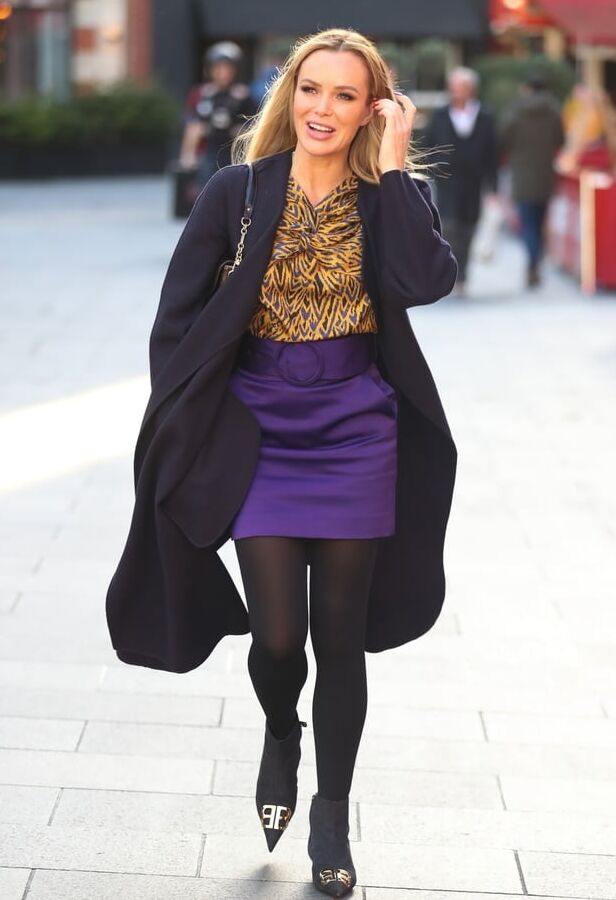 Amanda Holden - UK C-List TV Presenter in Tights