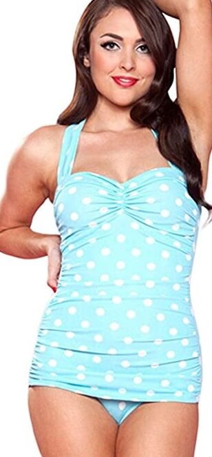 Vintage plus size swimwear