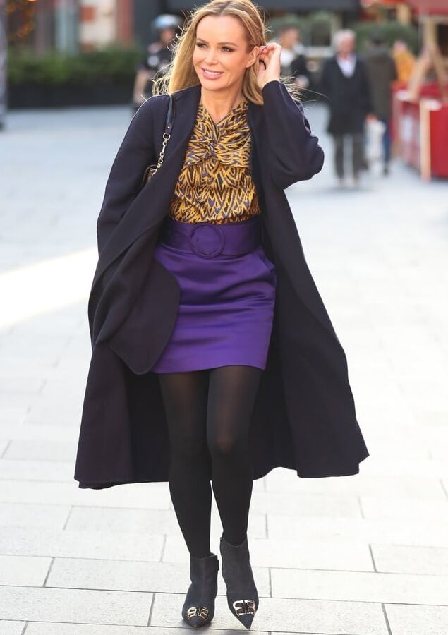 Amanda Holden - UK C-List TV Presenter in Tights