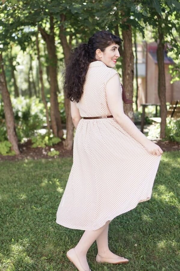 Skinny pretty girls in ballet flat shoes