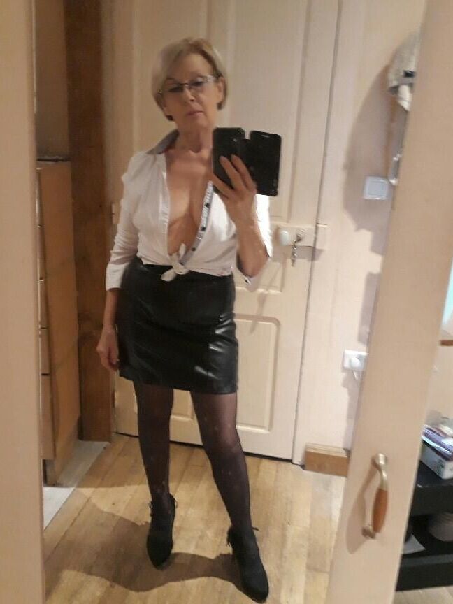 Getting told off by gorgeous gran