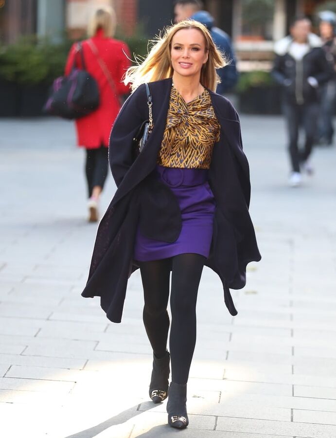 Amanda Holden - UK C-List TV Presenter in Tights