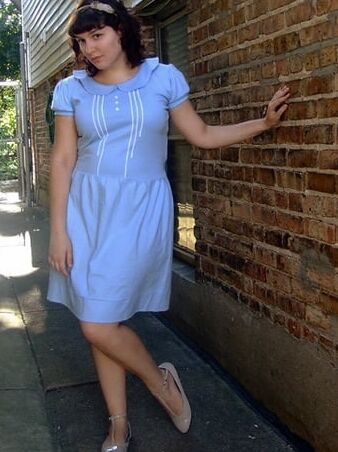 Skinny pretty girls in ballet flat shoes
