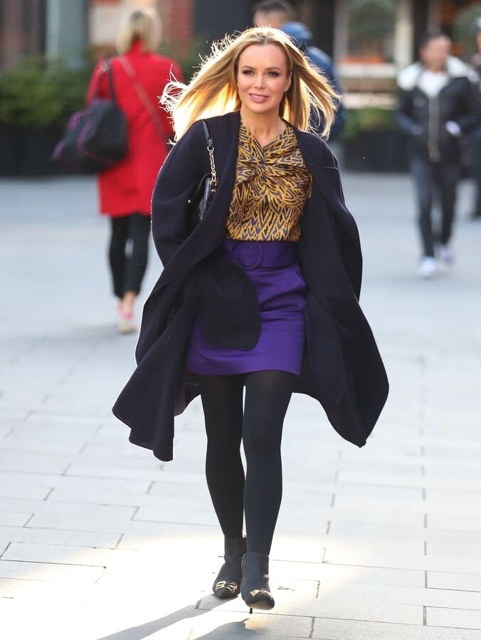 Amanda Holden - UK C-List TV Presenter in Tights