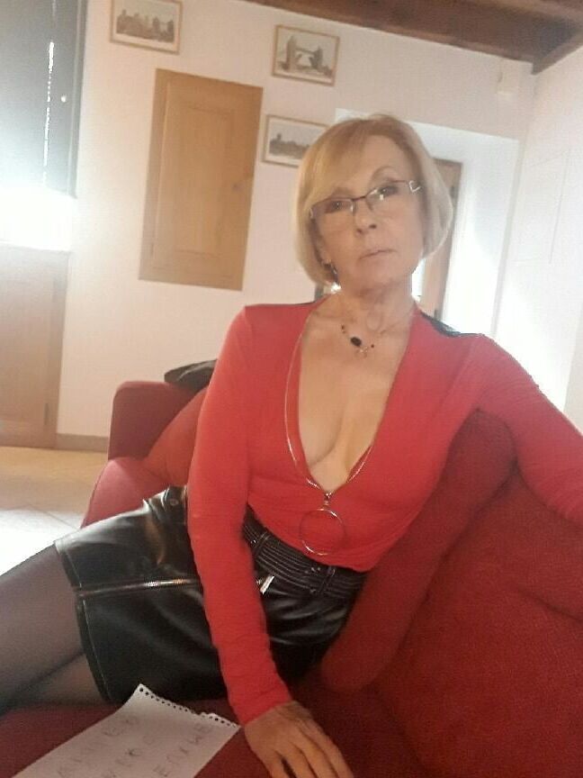Getting told off by gorgeous gran