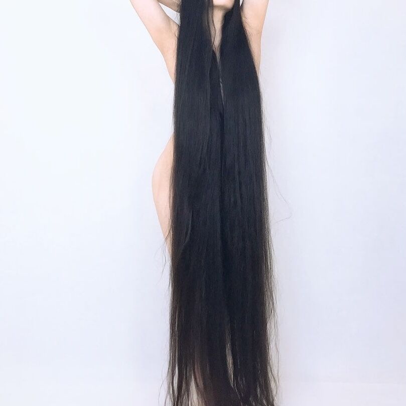 Asian Very Long Hair Girl
