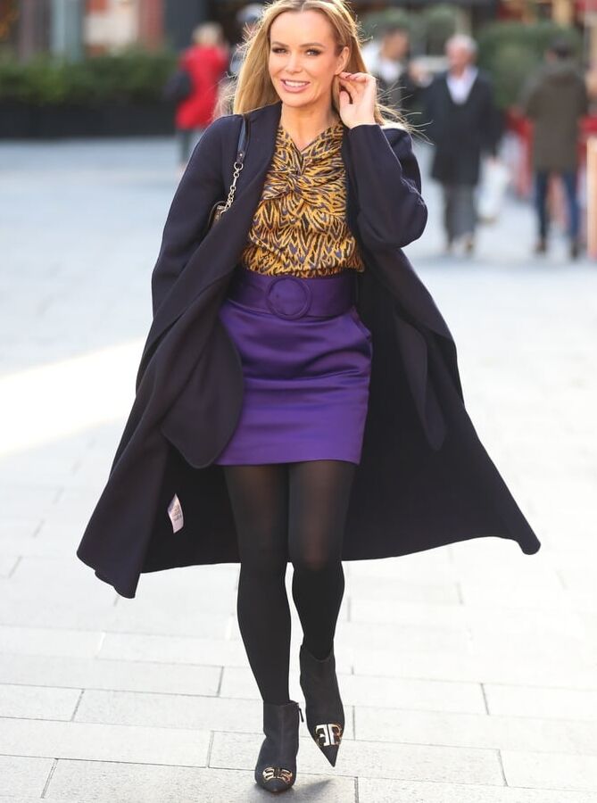 Amanda Holden - UK C-List TV Presenter in Tights