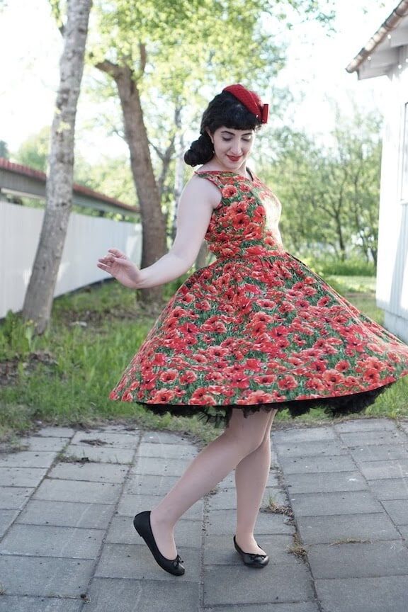 Skinny pretty girls in ballet flat shoes