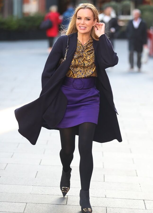 Amanda Holden - UK C-List TV Presenter in Tights