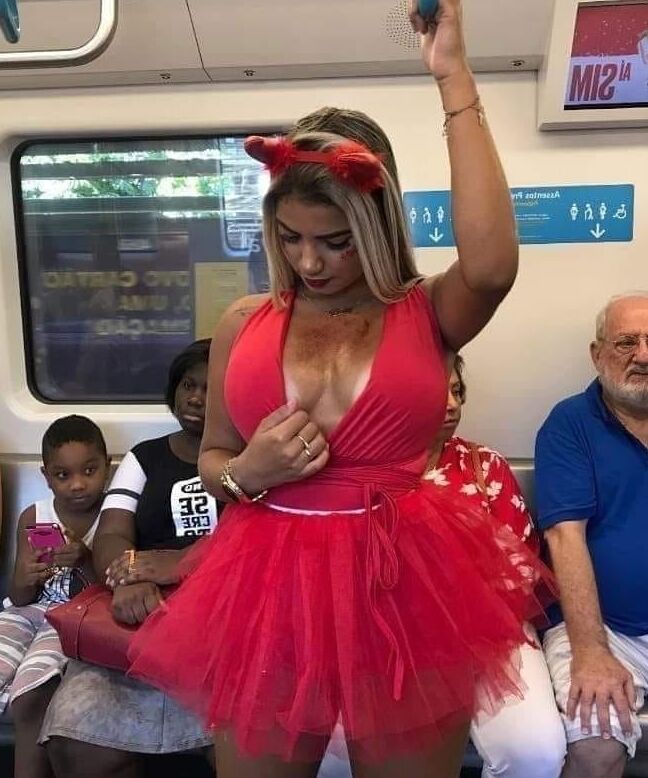 Flagras gostosas nas ruas