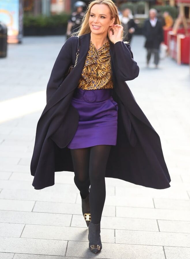 Amanda Holden - UK C-List TV Presenter in Tights
