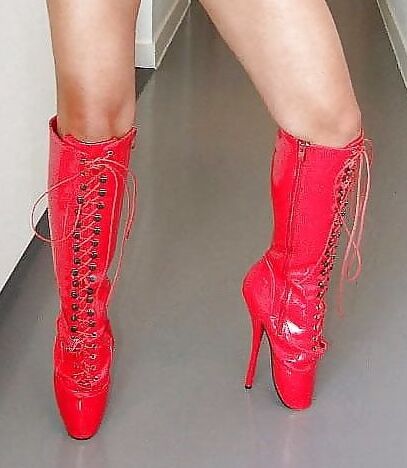 Heels und Stiefel, die ich sooo liebe.