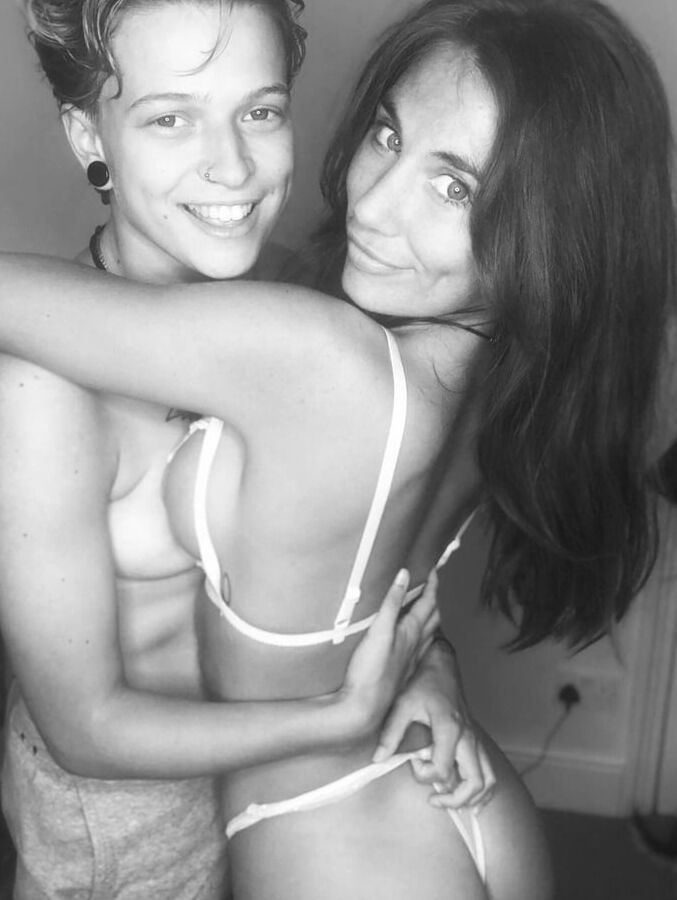 black and white