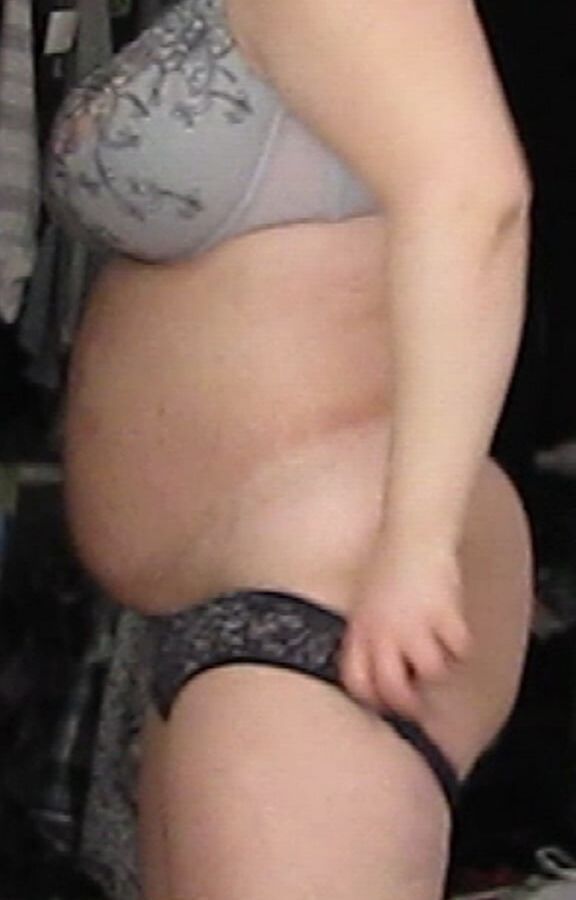 wife tits in bra