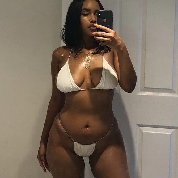 Black Women in bikinis