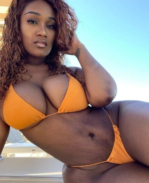Black Women in bikinis