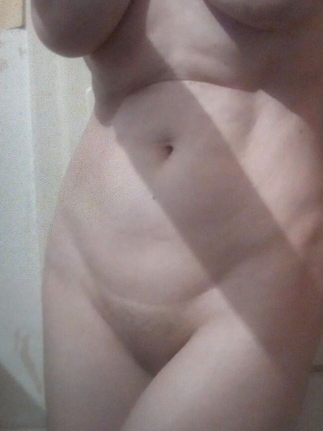 stupid slut alina showing me tits and pussy