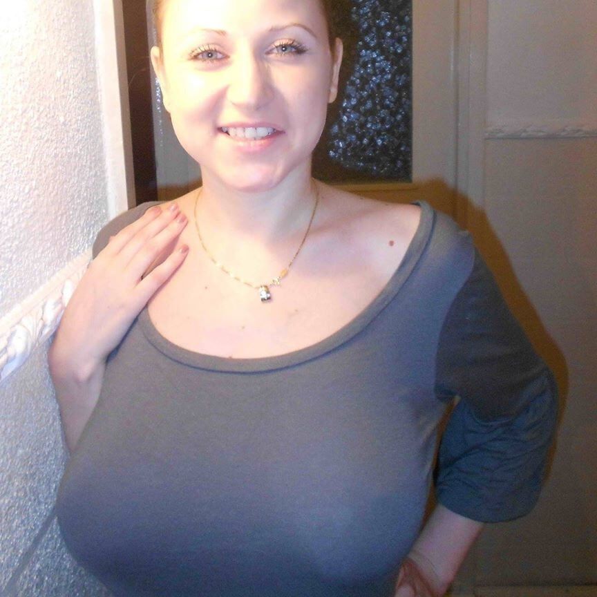 stupid slut alina showing me tits and pussy