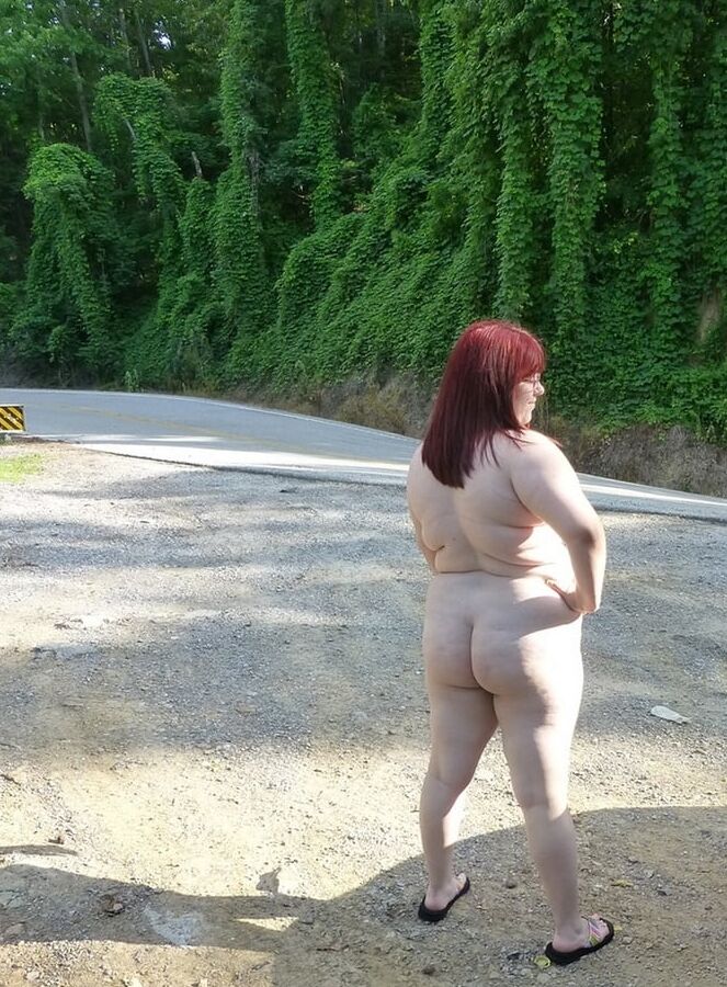 Nice BBW nudist