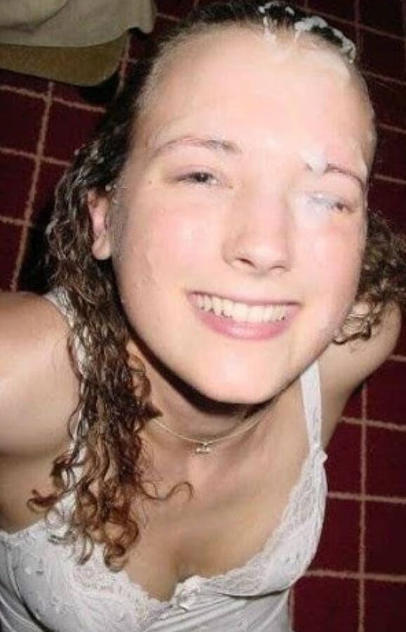 sperme sur le visage
