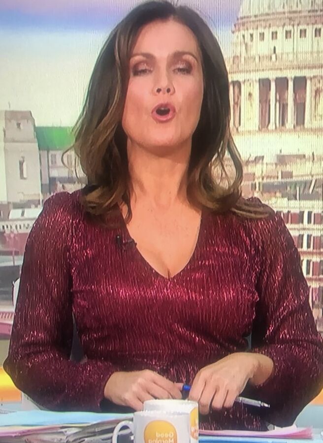 Susanna Reid Cock Teasing Us All Showing Off Her Cleavage