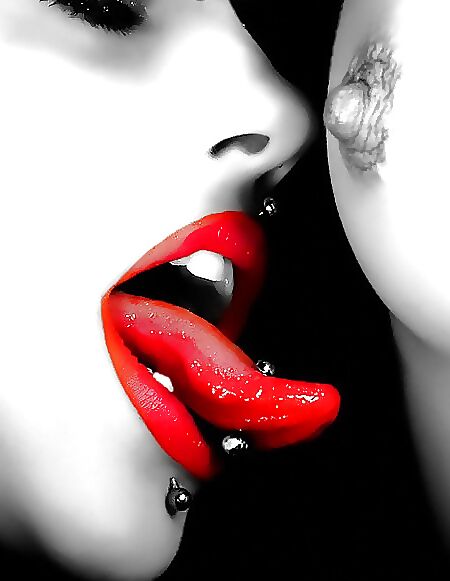 White and red