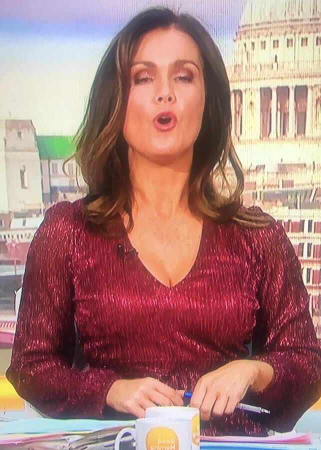 Susanna Reid Cock Teasing Us All Showing Off Her Cleavage