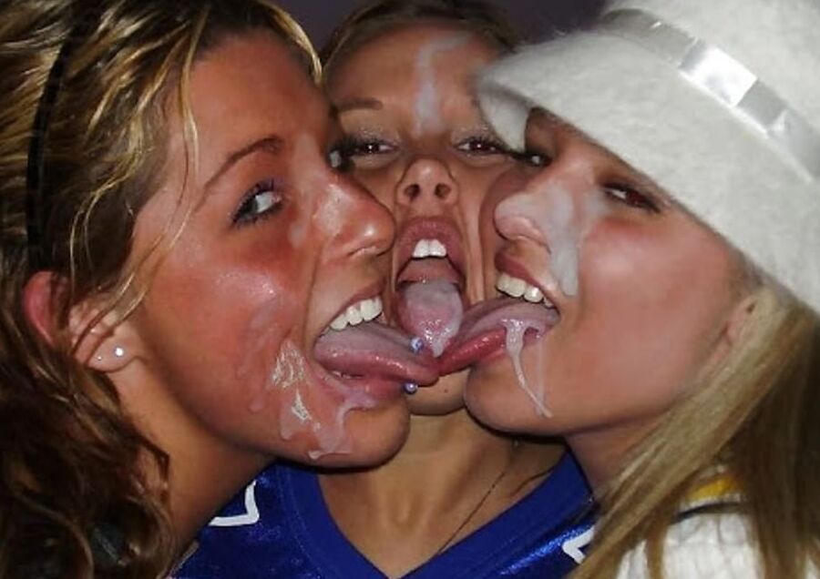 sperme sur le visage