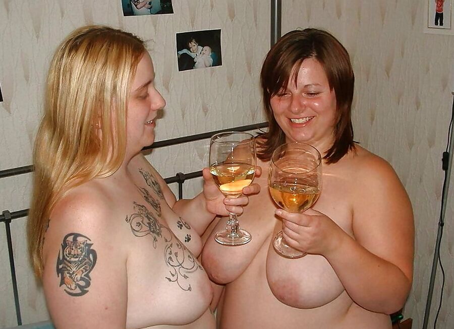 Drinking hot women
