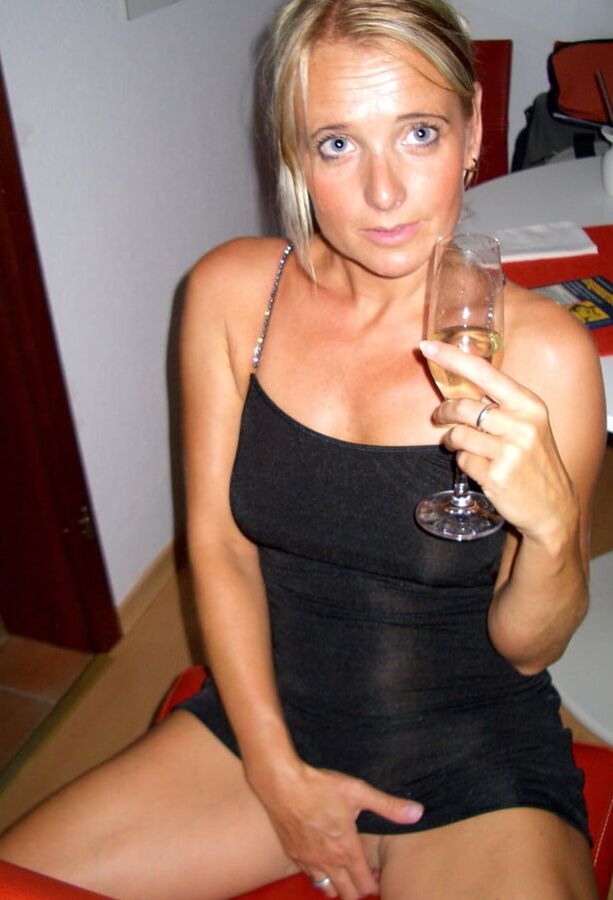 Drinking hot women