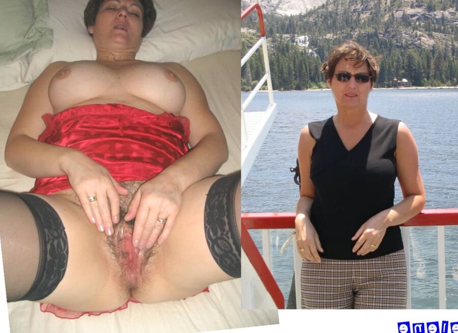 Wives dressed nude named
