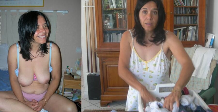 Wives dressed nude named