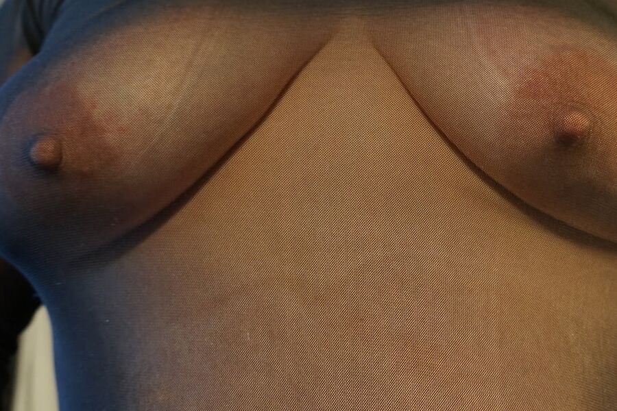 Sexy BBW See Thru Shirt and Ass Photoset