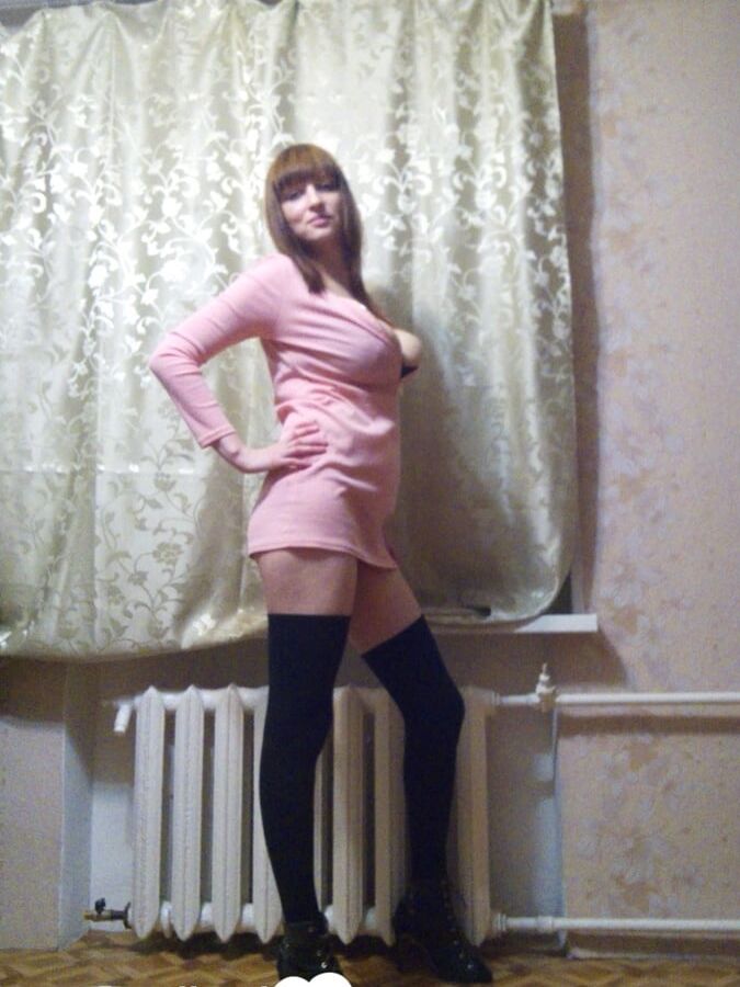 Beautiful teacher in stockings whips out her tits